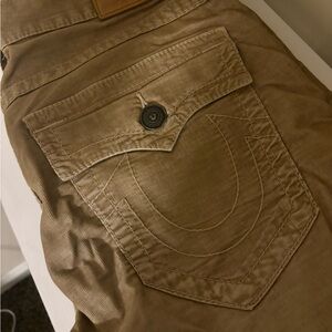 True Religion Beige Men's Jeans